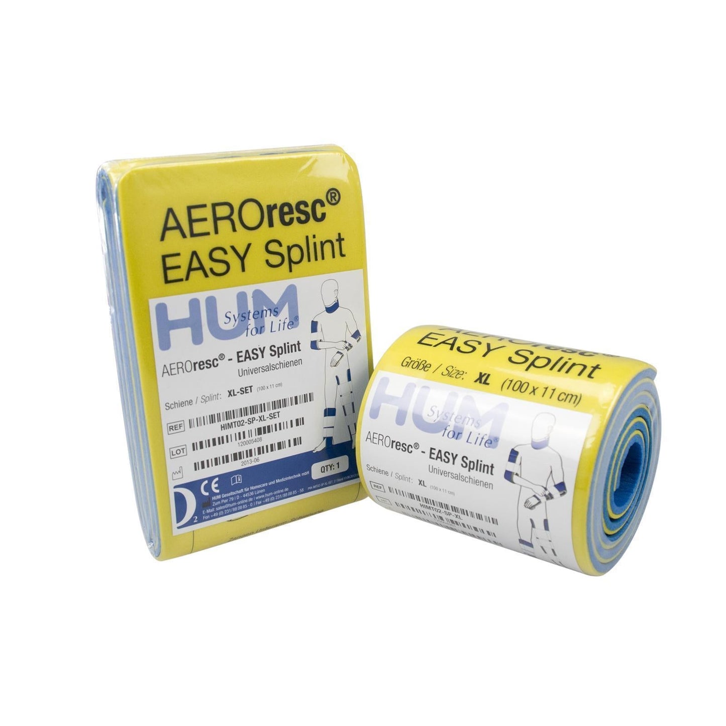 HUM Aeroresc Easy Splints Splint Schiene Immobilisation Gr. M
