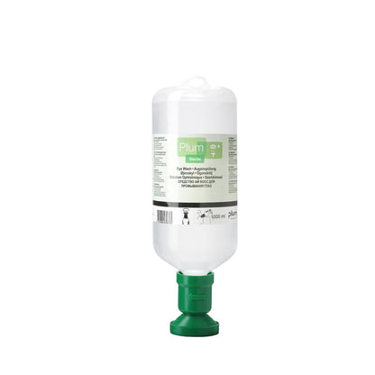 Plum Augenspüllösung PH neutral mit Anwendungsaufsatz 500 ml
